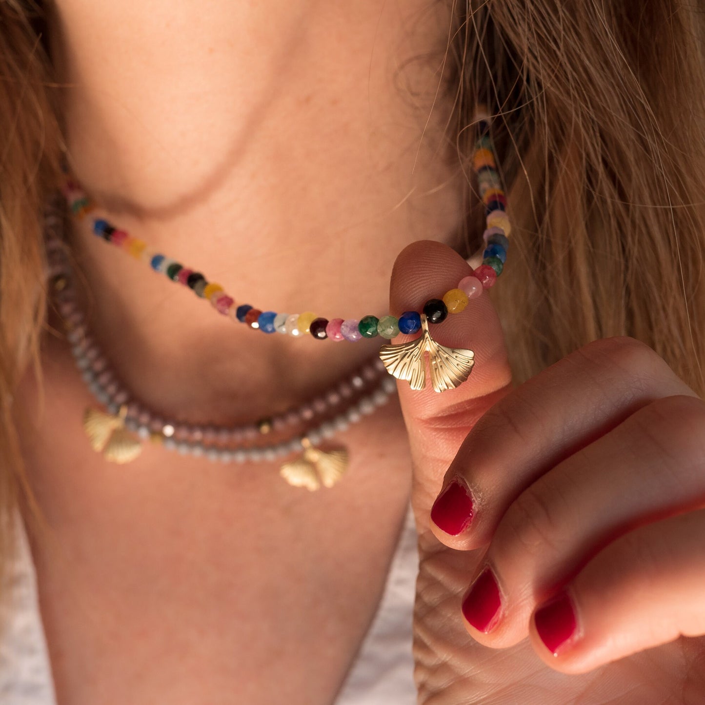 Collana Ginkgo