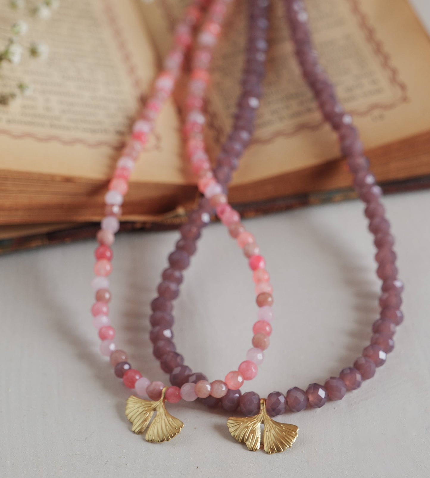 Collana Ginkgo