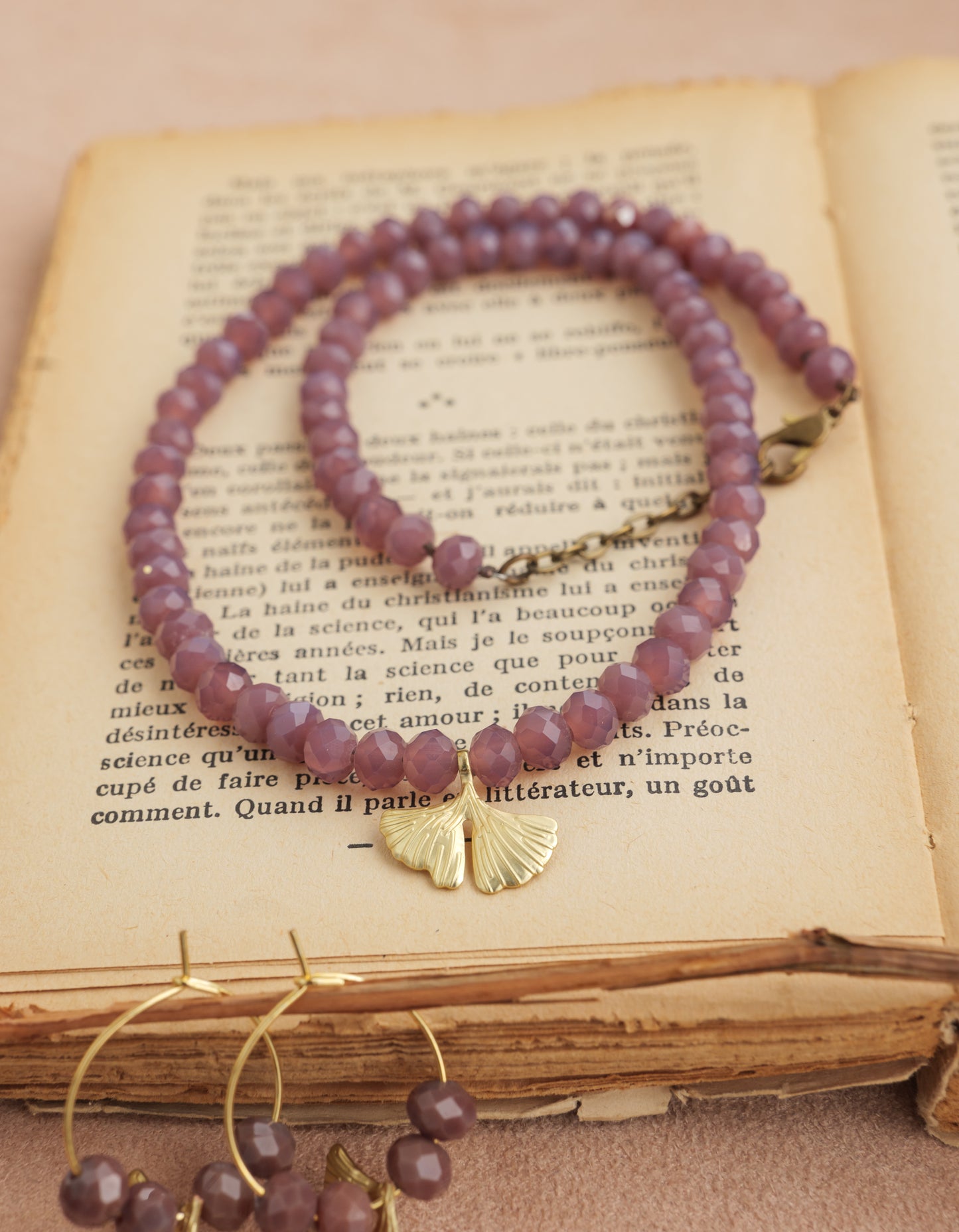 Collana Ginkgo