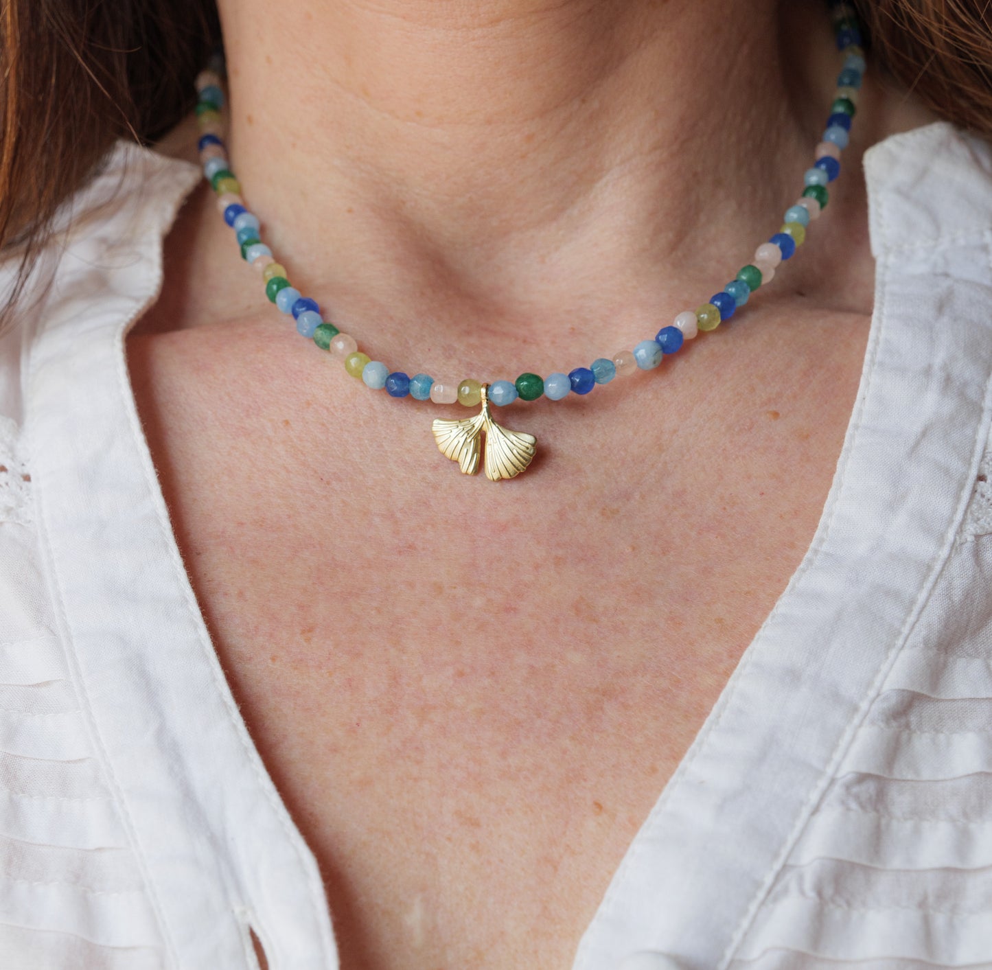 Collana Ginkgo