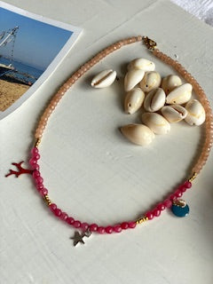 Collana CORALLO var. rosa corallo