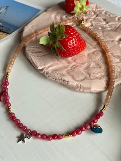 Collana CORALLO var. rosa corallo