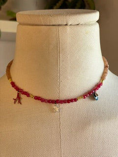 Collana CORALLO var. rosa corallo